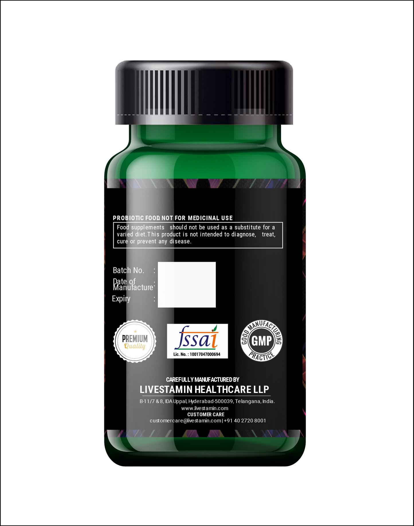 Lactobacillus Acidophilus 60s veg capsules