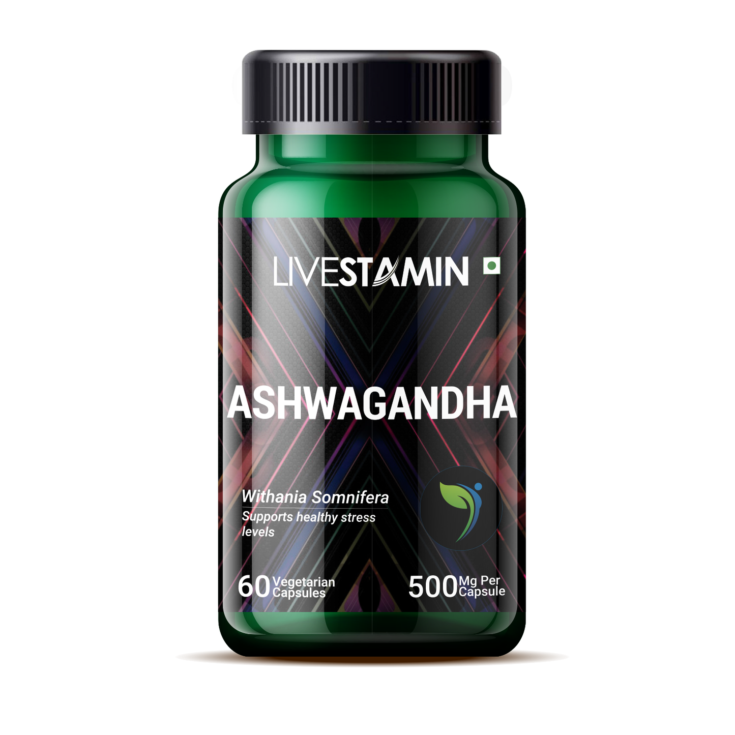 Ashwagandha Extract 60 Veg  Capsules