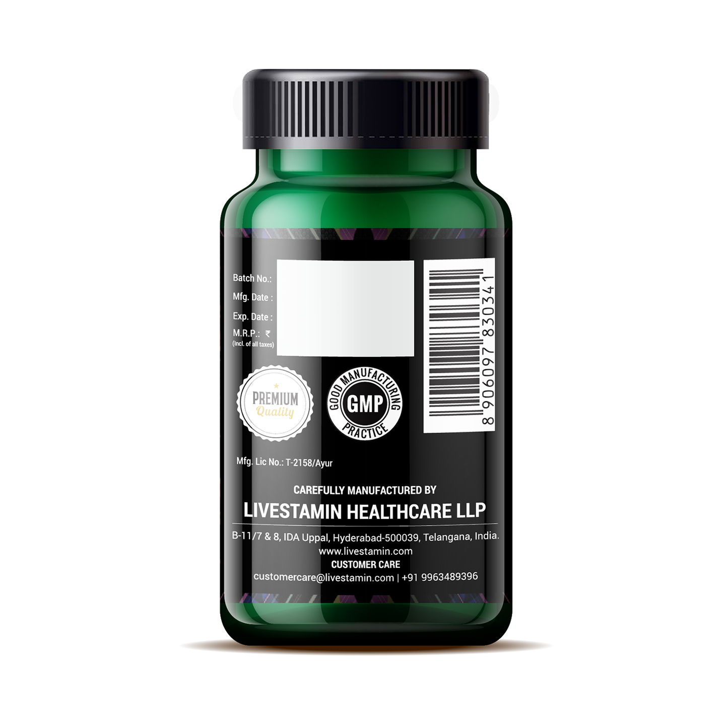 Ashwagandha Extract 60 Veg Capsules