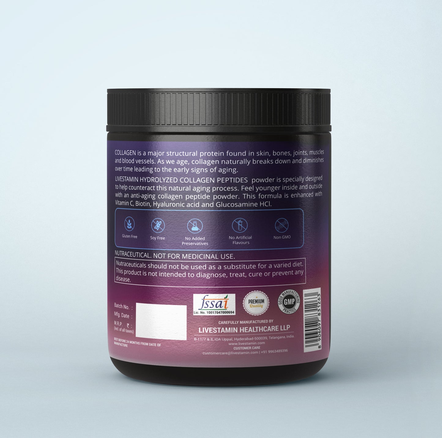 Hydrolyzed Collagen Peptides Powder
