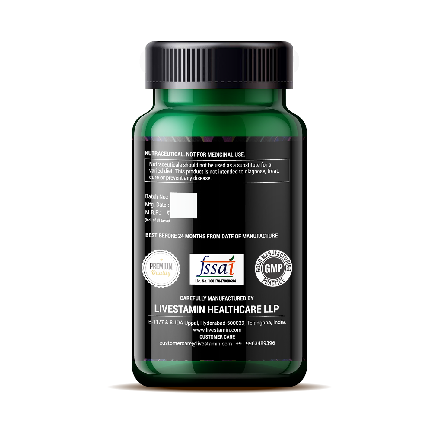 Cranberry Hibiscus & D-Mannose 60 Veg Capsules