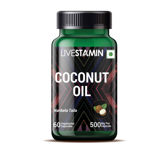 Coconut Oil 60 Veg Capsules