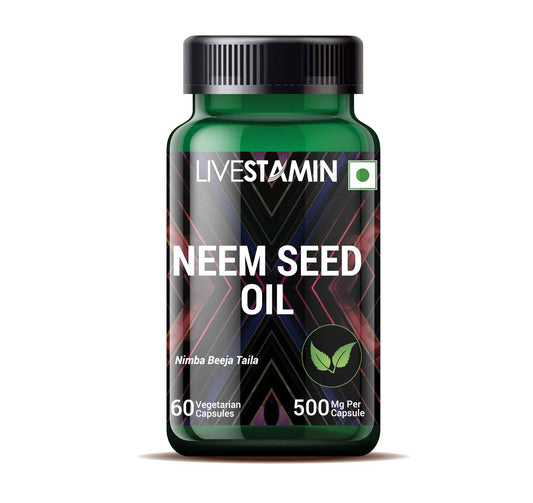 Neem Seed Oil 60 Veg Capsules