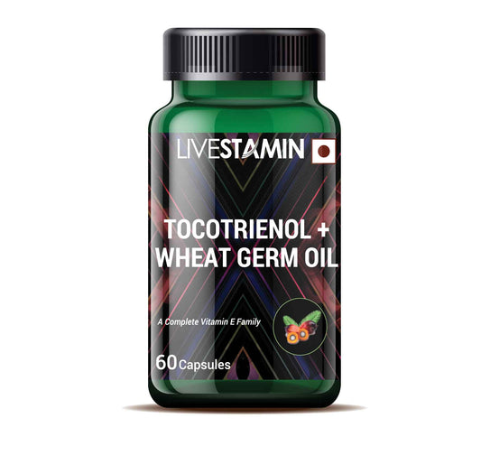 Tocotrienol + Wheat Germ Oil 60 Capsules