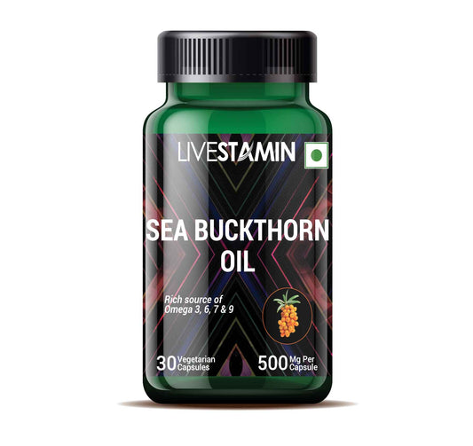 Sea Buckthorn Oil 30 Veg Capsules
