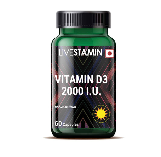 Vitamin D3 2000 I.U. Oil 60 Capsules
