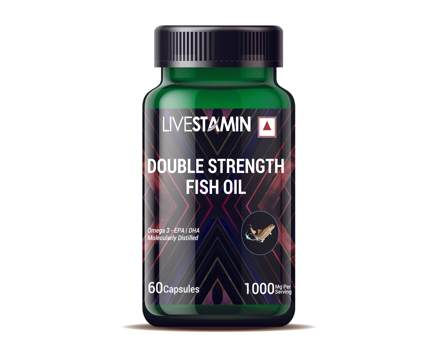 Fish Oil Double Strength 60 Capsules