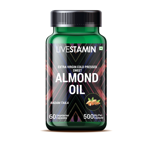 Almond Oil 60 Veg Capsules