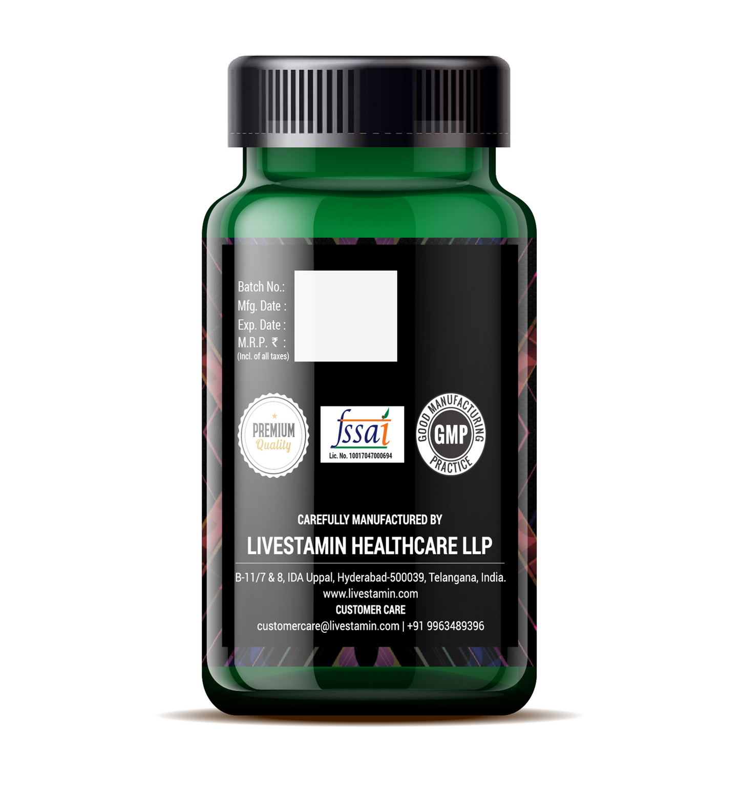 Garcinia Cambogia + Green Coffee Bean 60's Veg Capsules