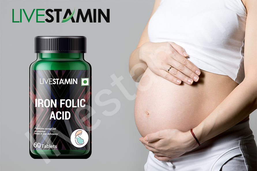 Iron + Folic Acid 60 Tablets