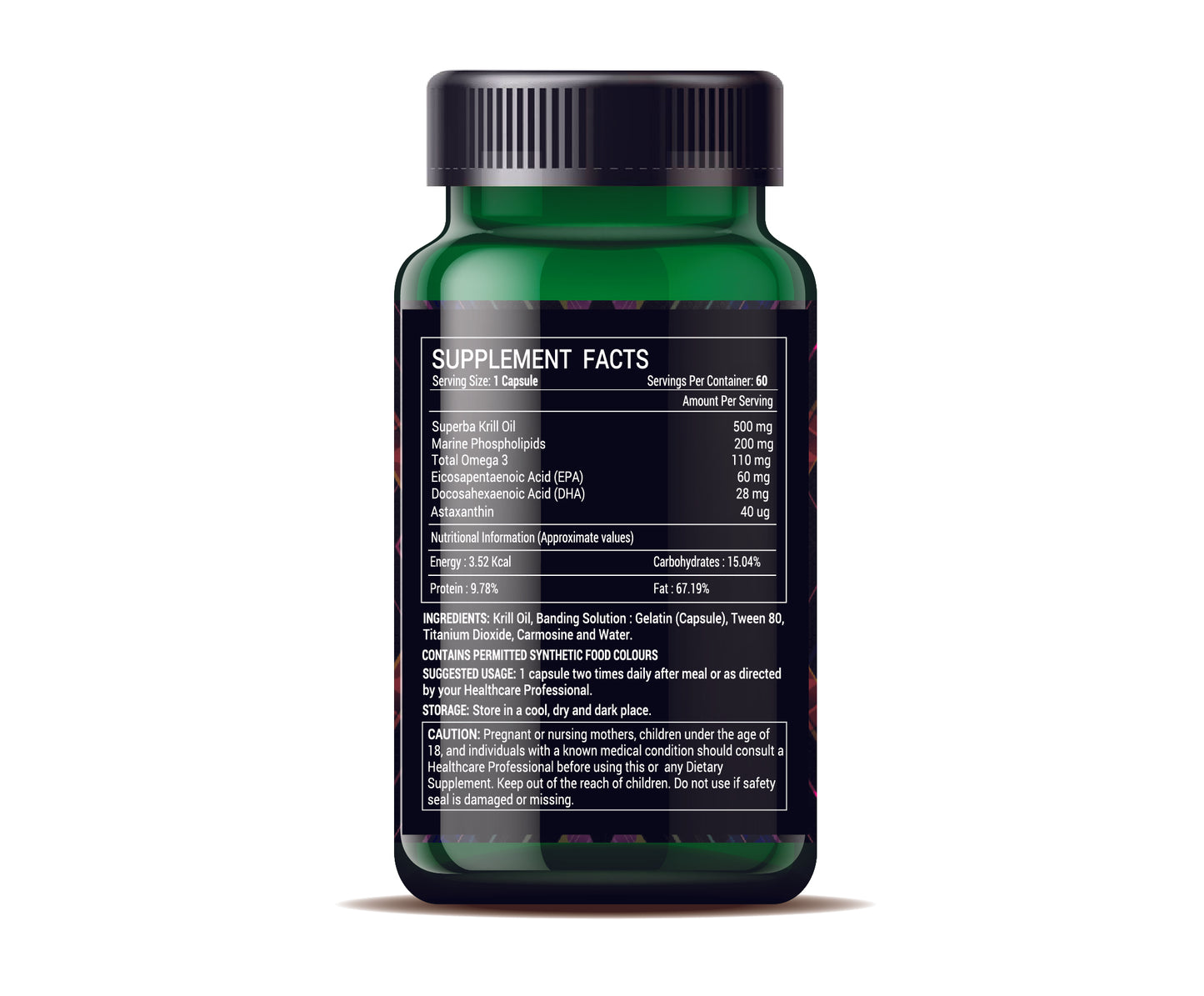 Krill Oil 60 Capsules