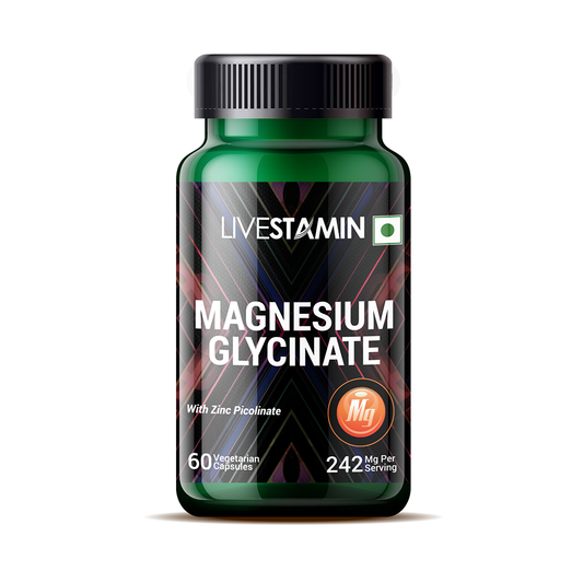 Magnesium Glycinate 60 Veg Capsules
