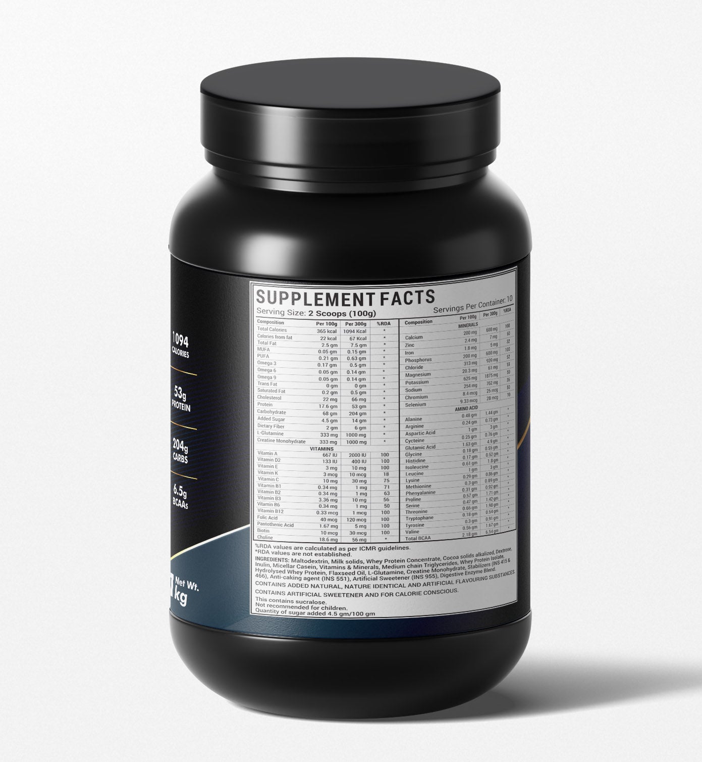 Mass Gainer Powder