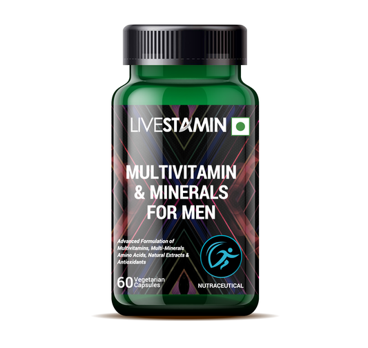 Multivitamin & Minerals For Men 60 Veg Capsules
