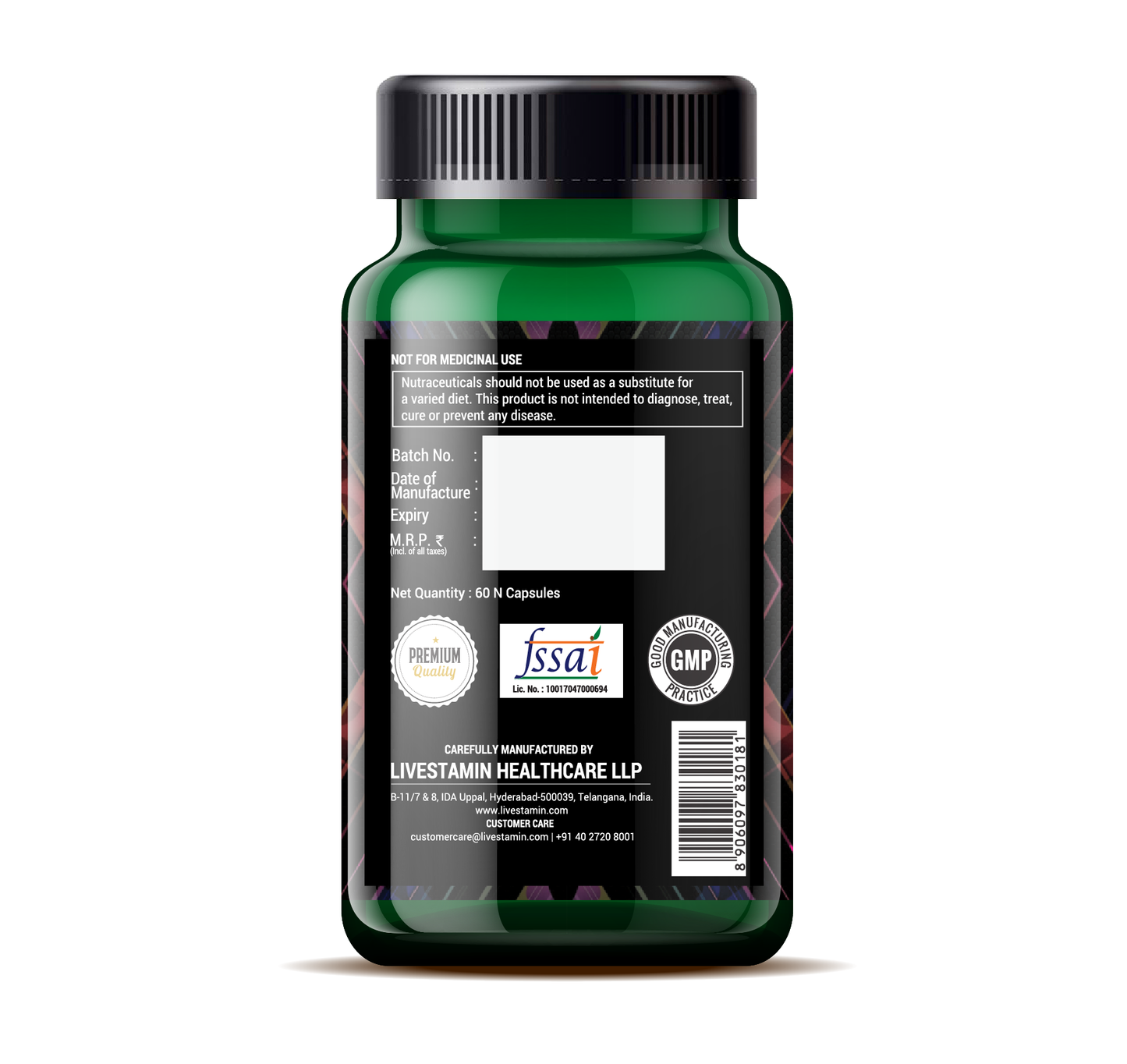 Multivitamin & Minerals For Women 60 Veg Capsules