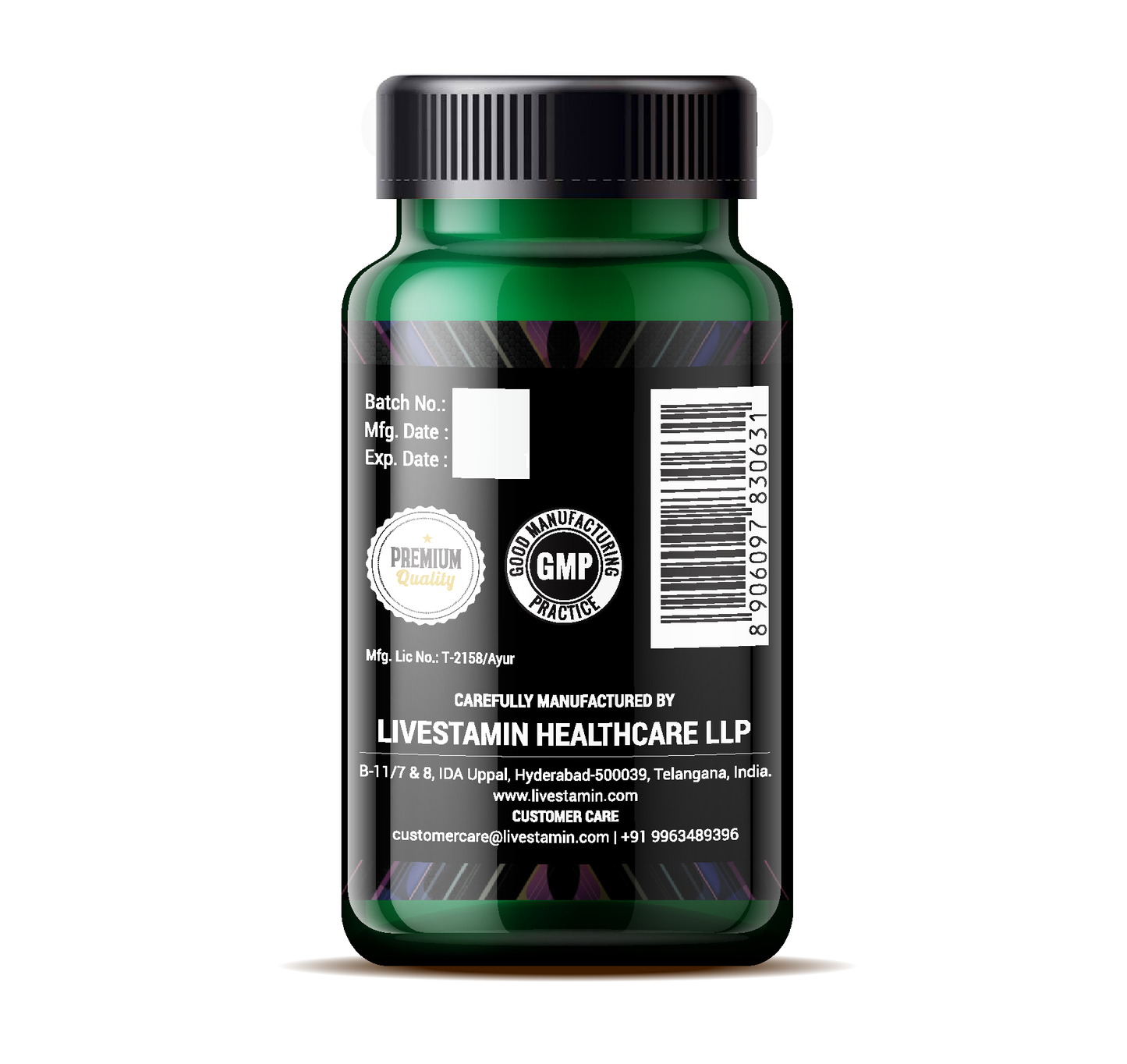 Spirulina 60 Veg capsules