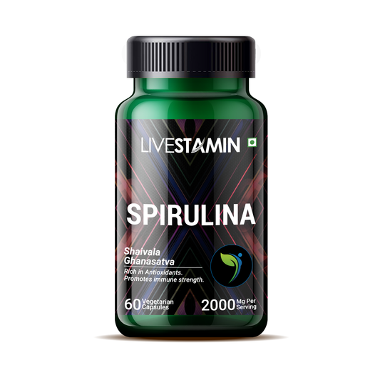 Spirulina 60 Veg capsules