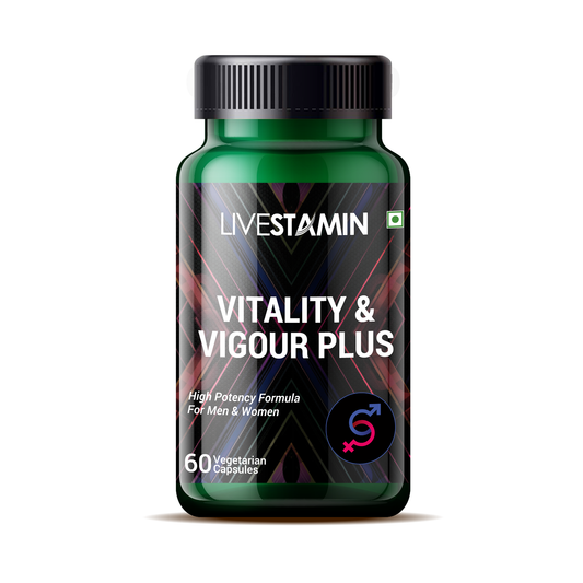 Vitality and Vigour Plus 60 Veg Capsules
