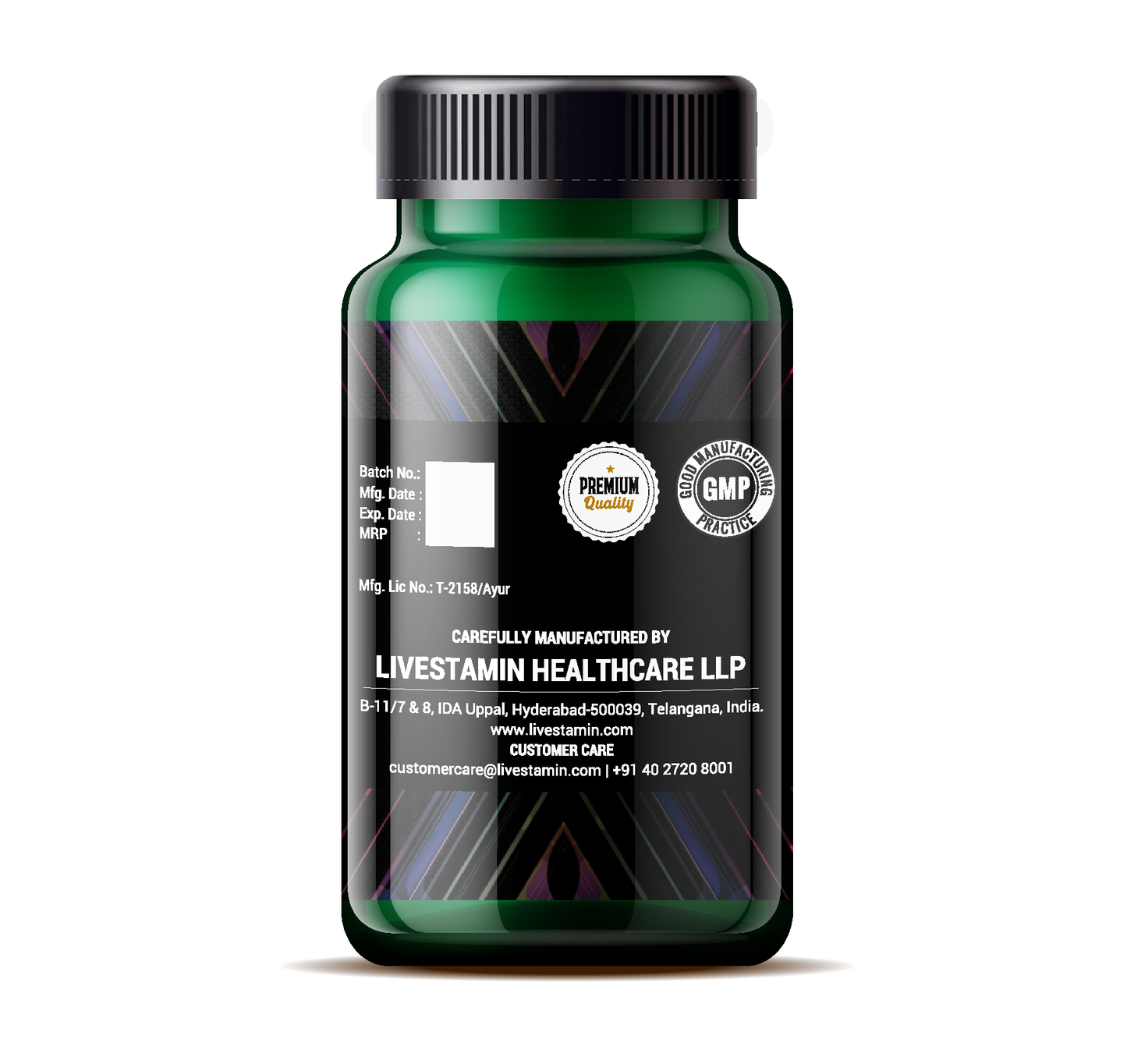Vitality and Vigour Plus 60 Veg Capsules