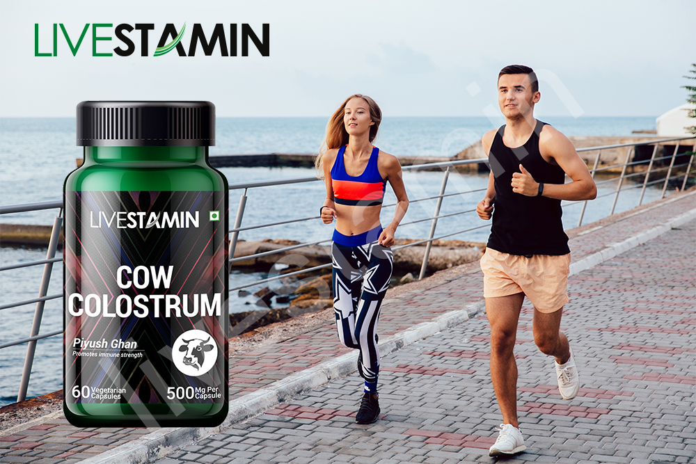 Cow Colostrum 60 Veg Capsules