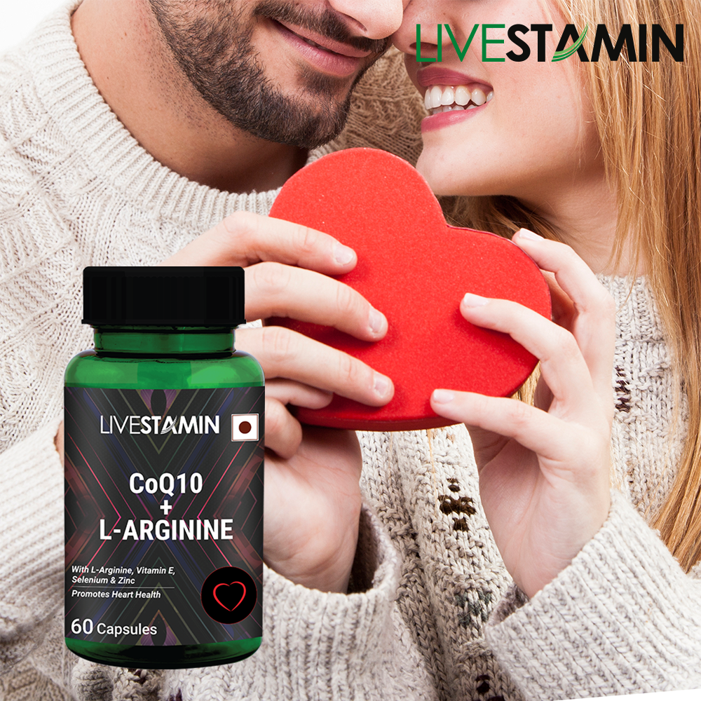 CoQ10 + L- Arginine 60 Veg Capsules