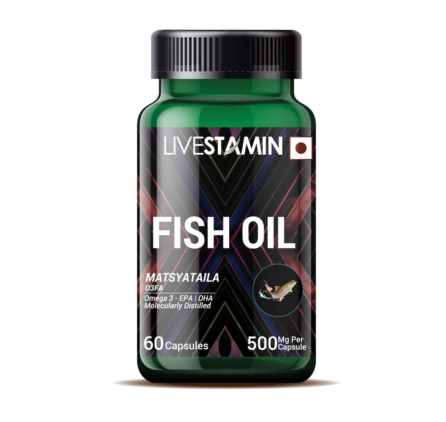 Fish Oil 60 Veg Capsules