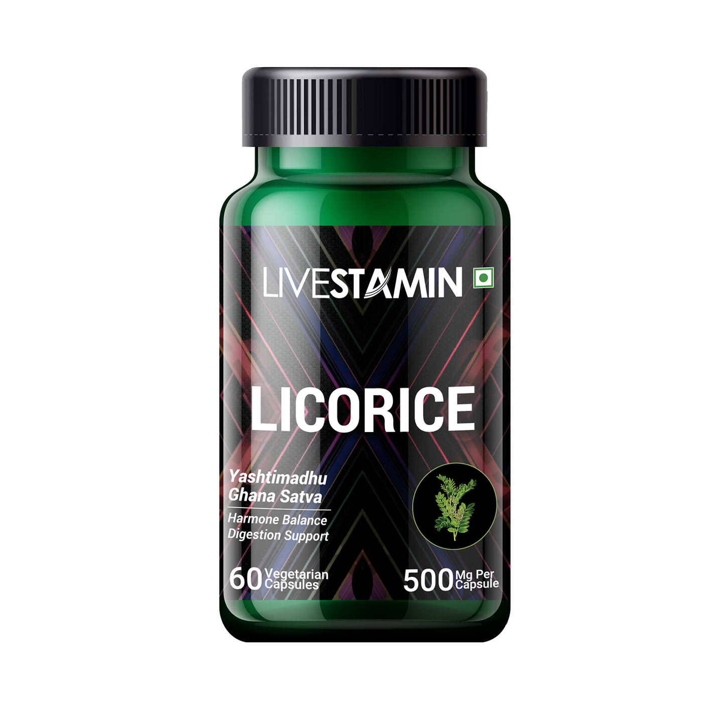 Licorice 60 Veg Capsules