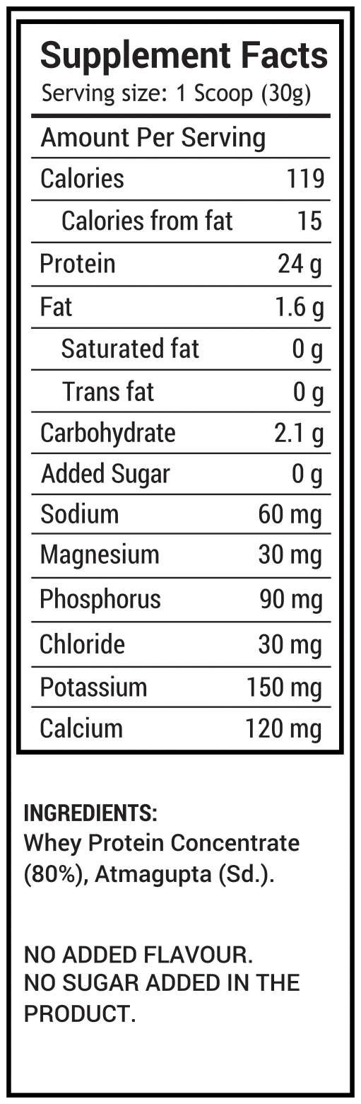 Raw Whey Protein Powder