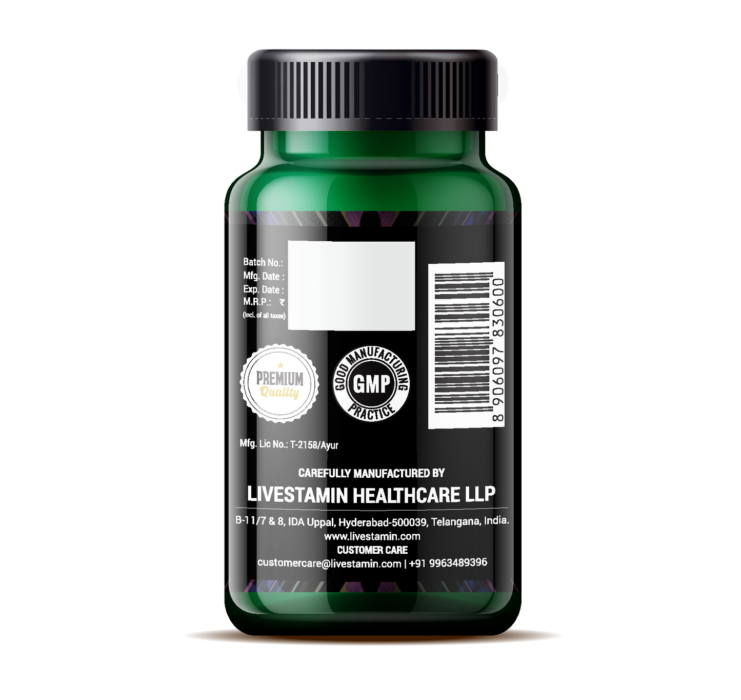 Safed Musli 60 Veg Capsules