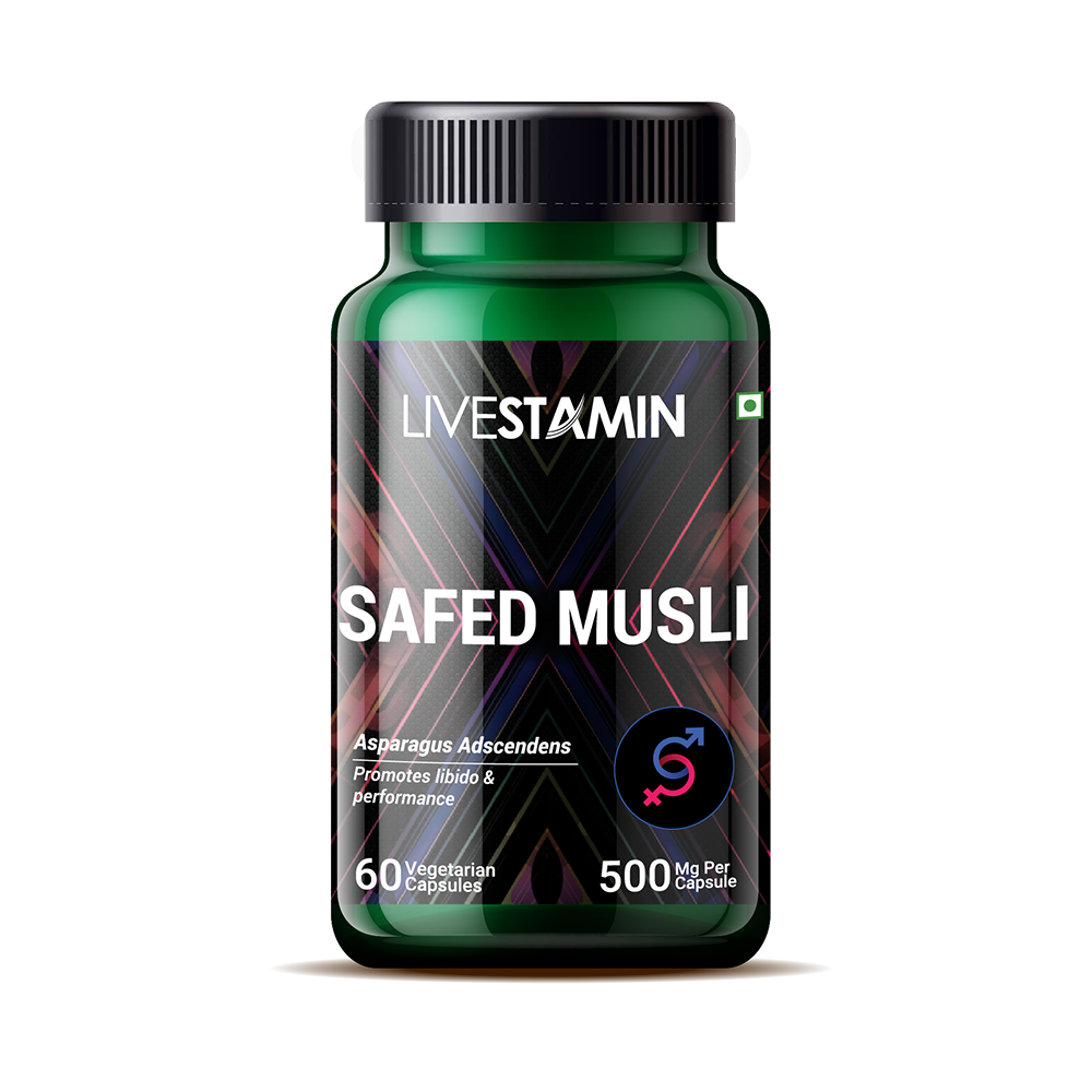 Safed Musli 60 Veg Capsules