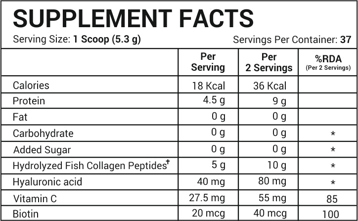 Marine Collagen Peptides Powder