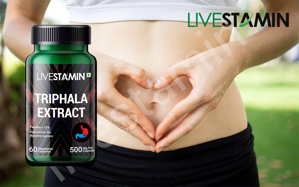 Triphala 60 Veg Capsules