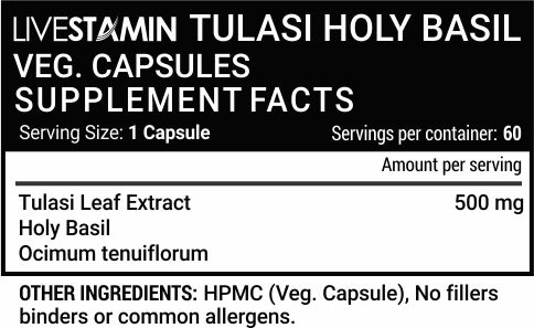 Tulasi 60 Veg Capsules