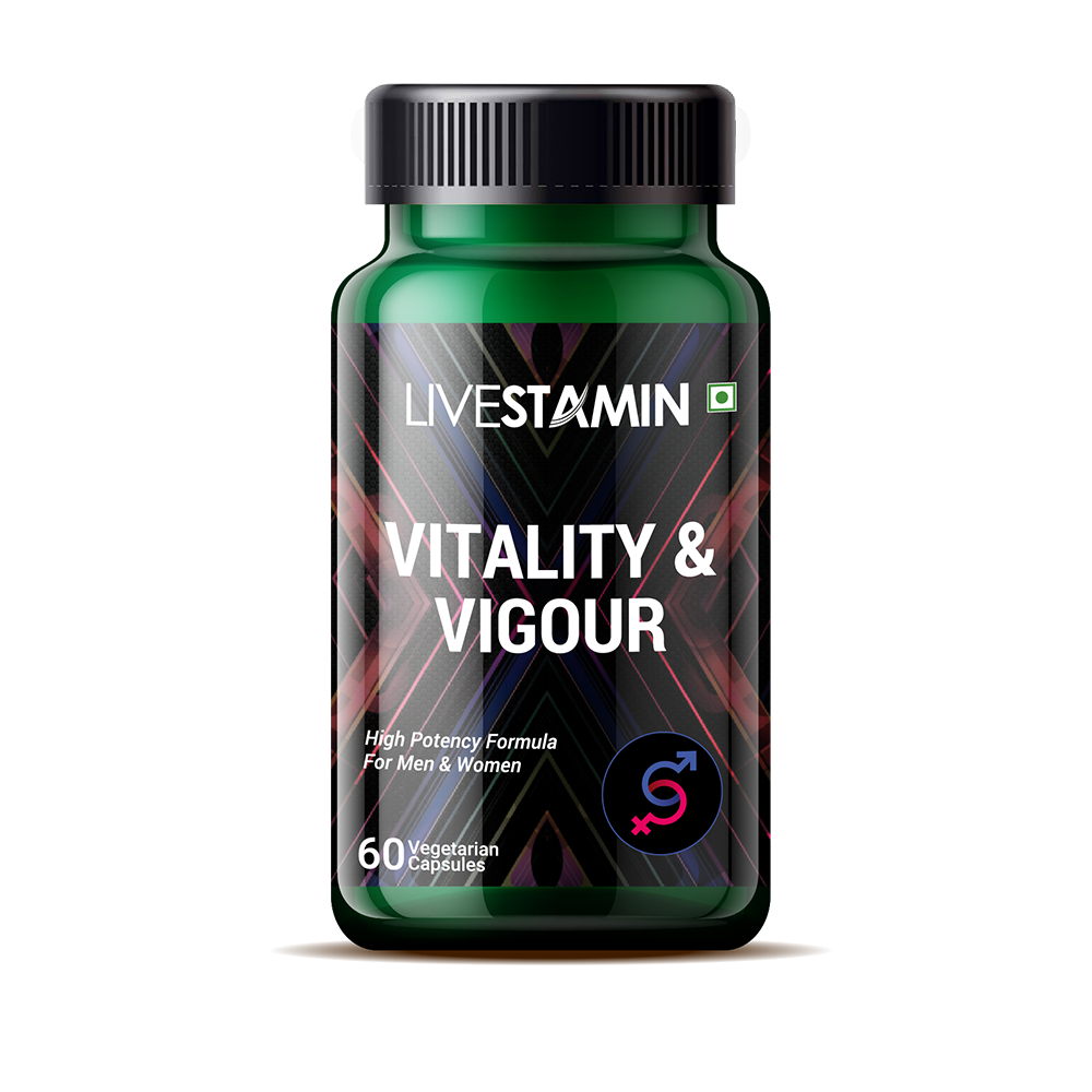 Vitality and Vigour 60 Veg Capsules